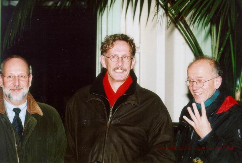 Reünie in de Hortus Botanicus, 30 november 2001