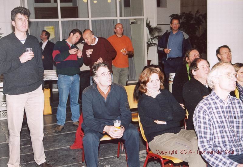 Reünie in de Oosterkerk, 29 november 2003