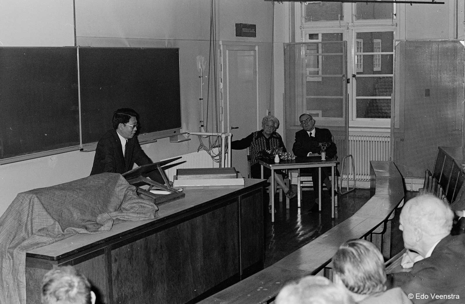 Afscheidsreceptie prof. W.P. de Roever 1975