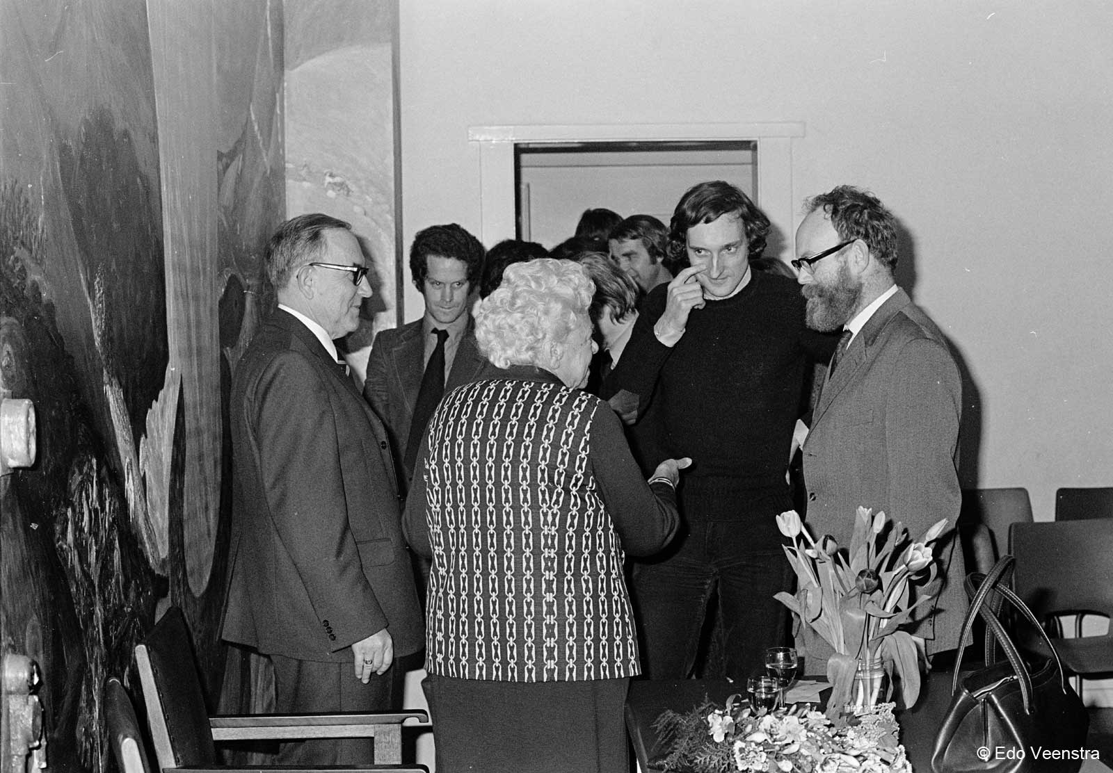 Afscheidsreceptie prof. W.P. de Roever 1975